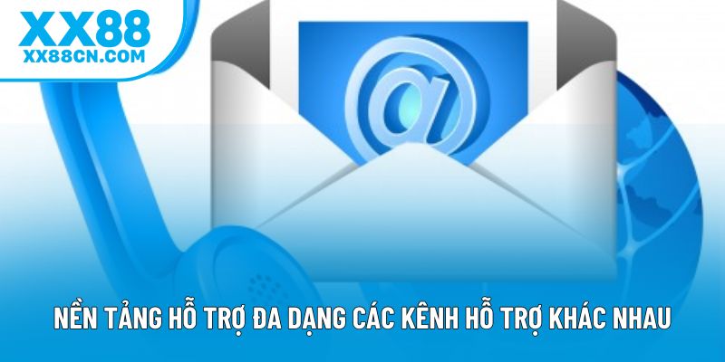 Nền tảng hỗ trợ đa dạng các kênh hỗ trợ khác nhau Nền tảng hỗ trợ đa dạng các kênh hỗ trợ khác nhau